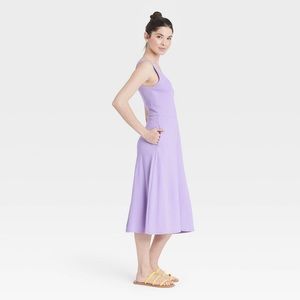 Sleeveless Rib Knit Ballet Dress (size XS)